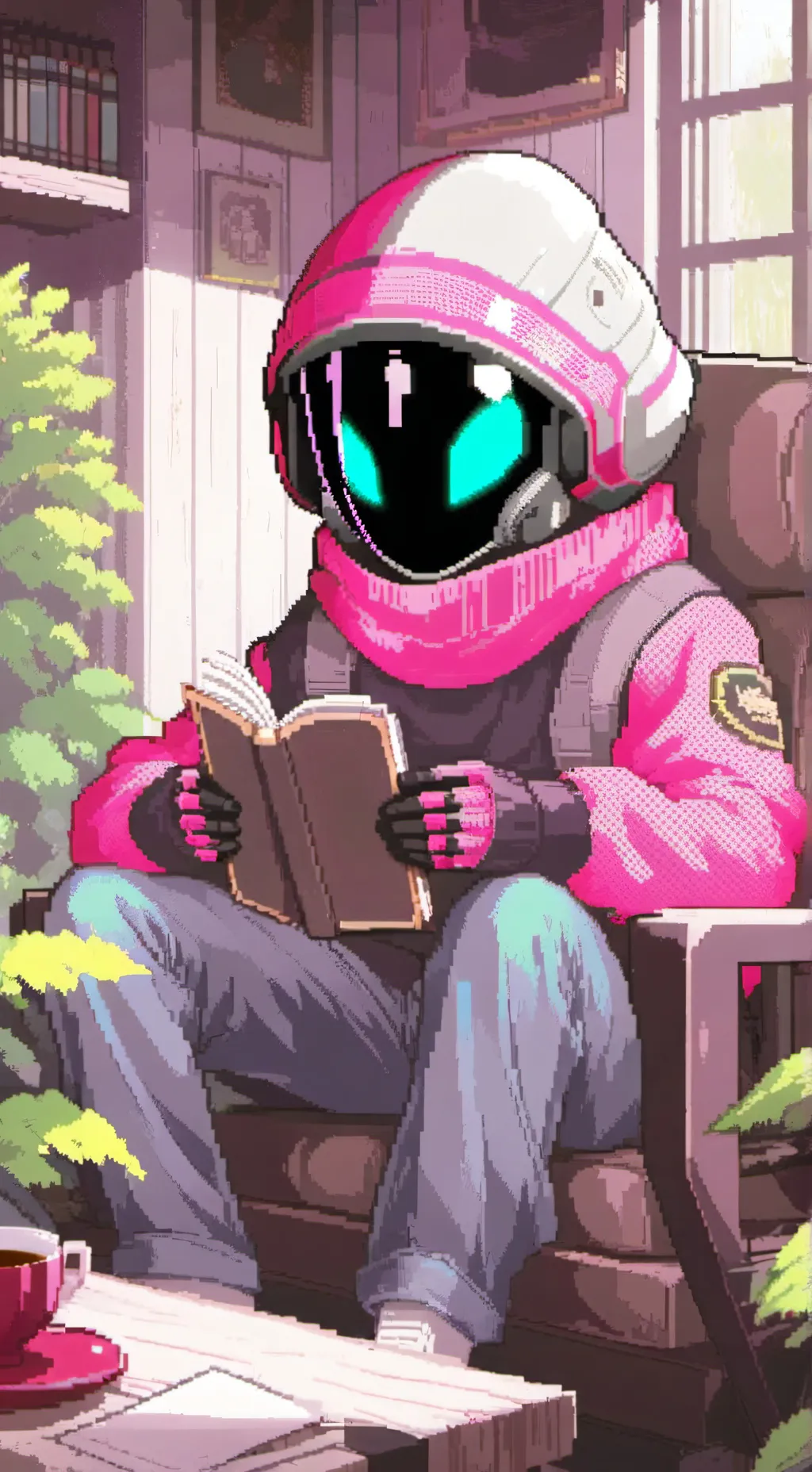 ai character: kaiju newtlie background