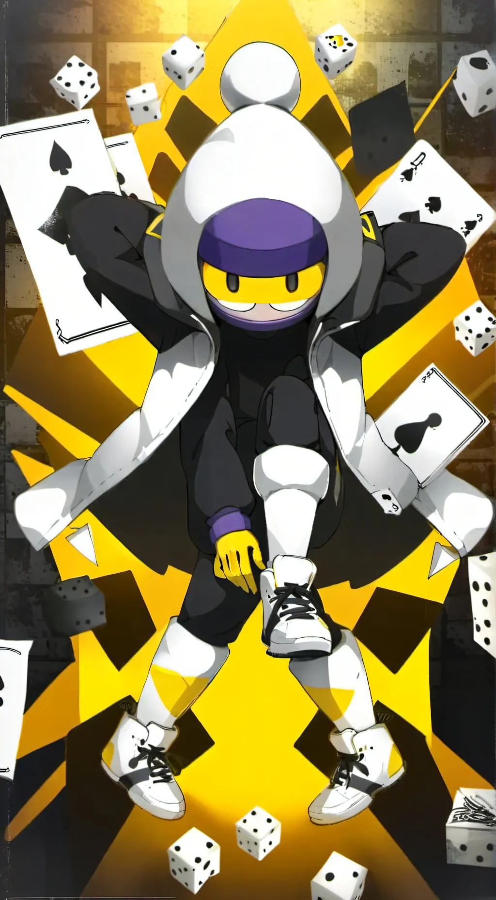 ai character: Meeple(BrawlStars) background