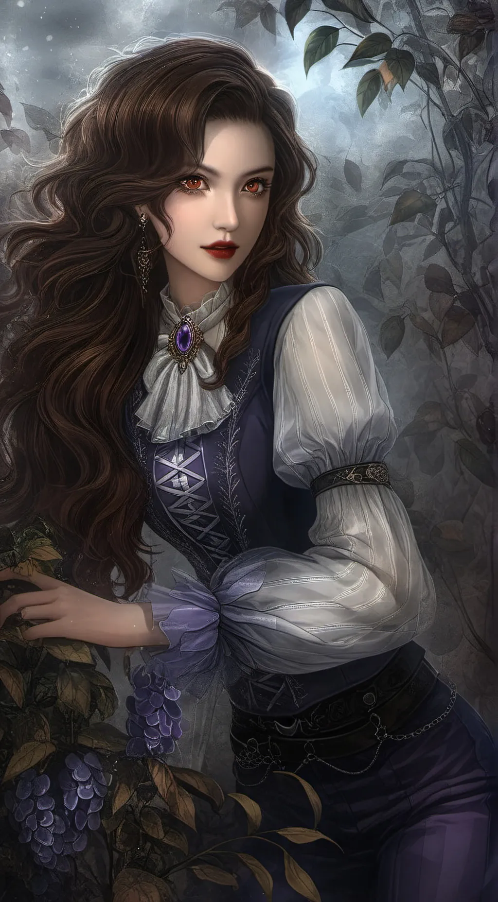 ai character: Mommy (girlfriend) background