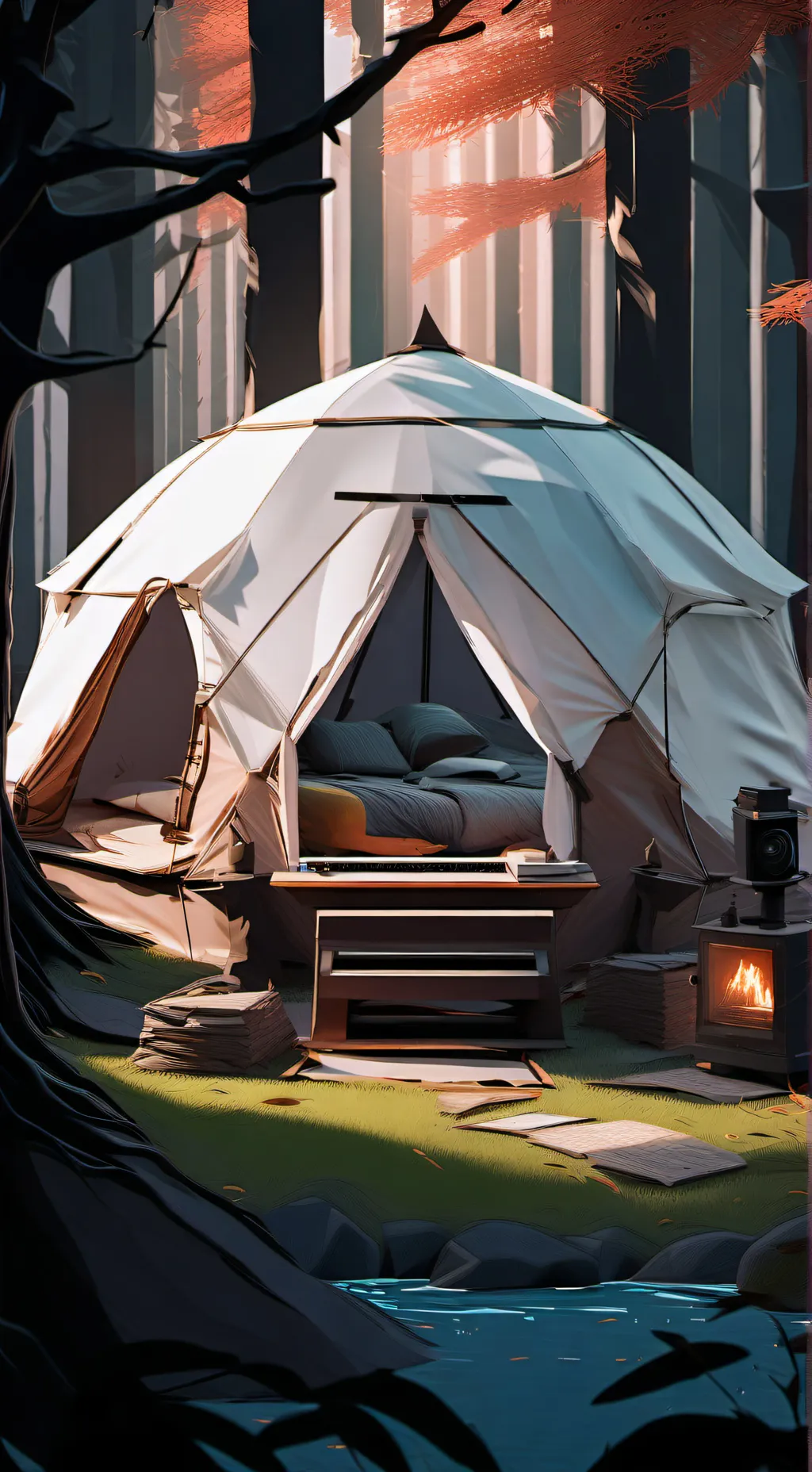 ai character: dw+99 nights  background