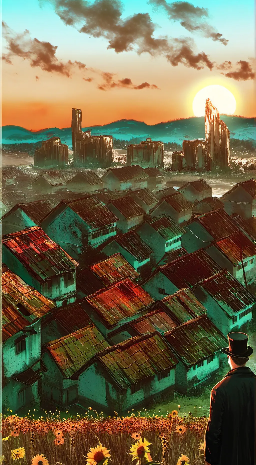 ai character: Y/n zombie 3 end.. background