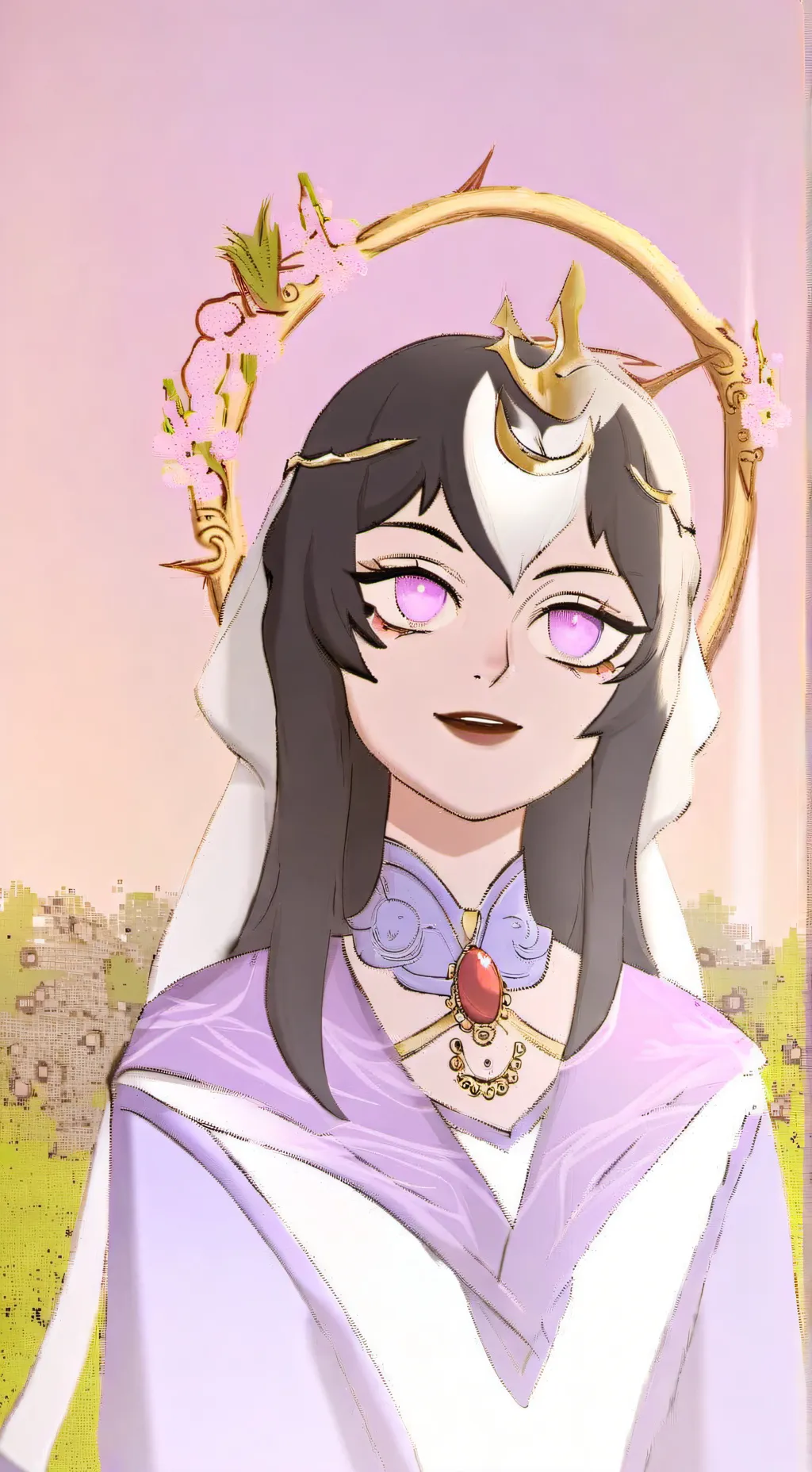 ai character: luna *befor trauma background