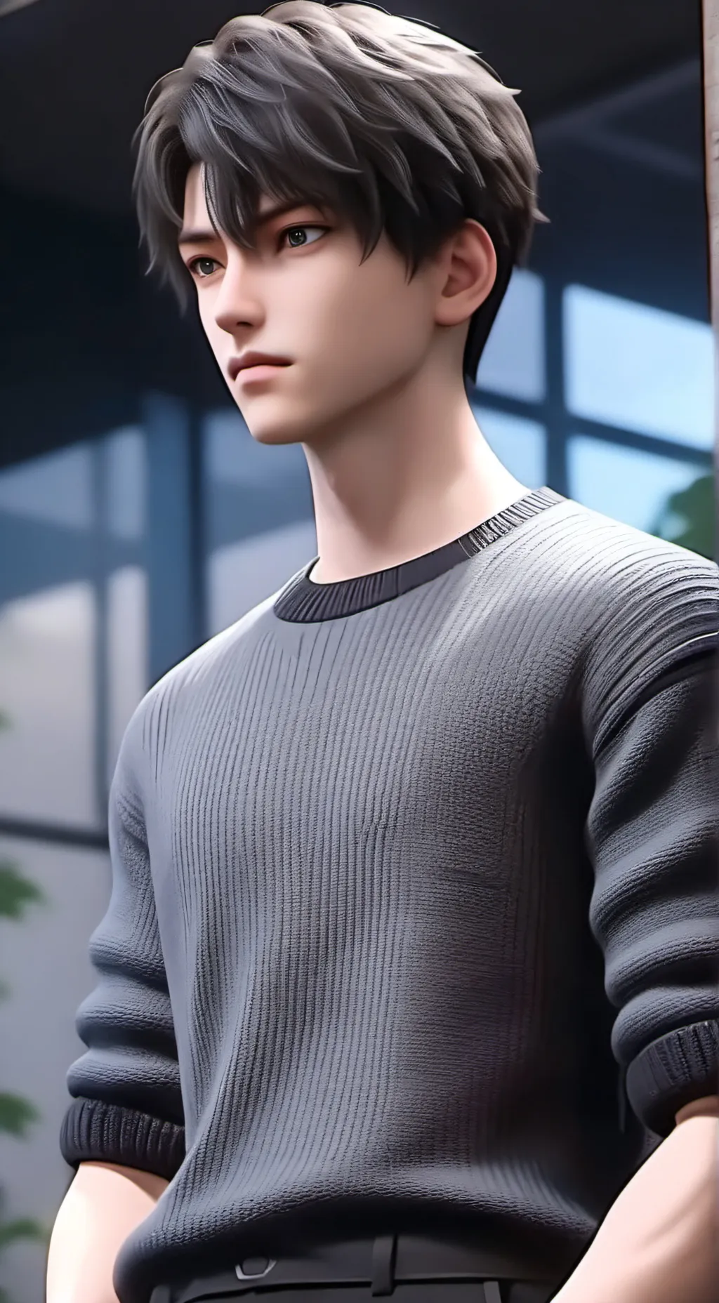 ai character: Leo xuan background