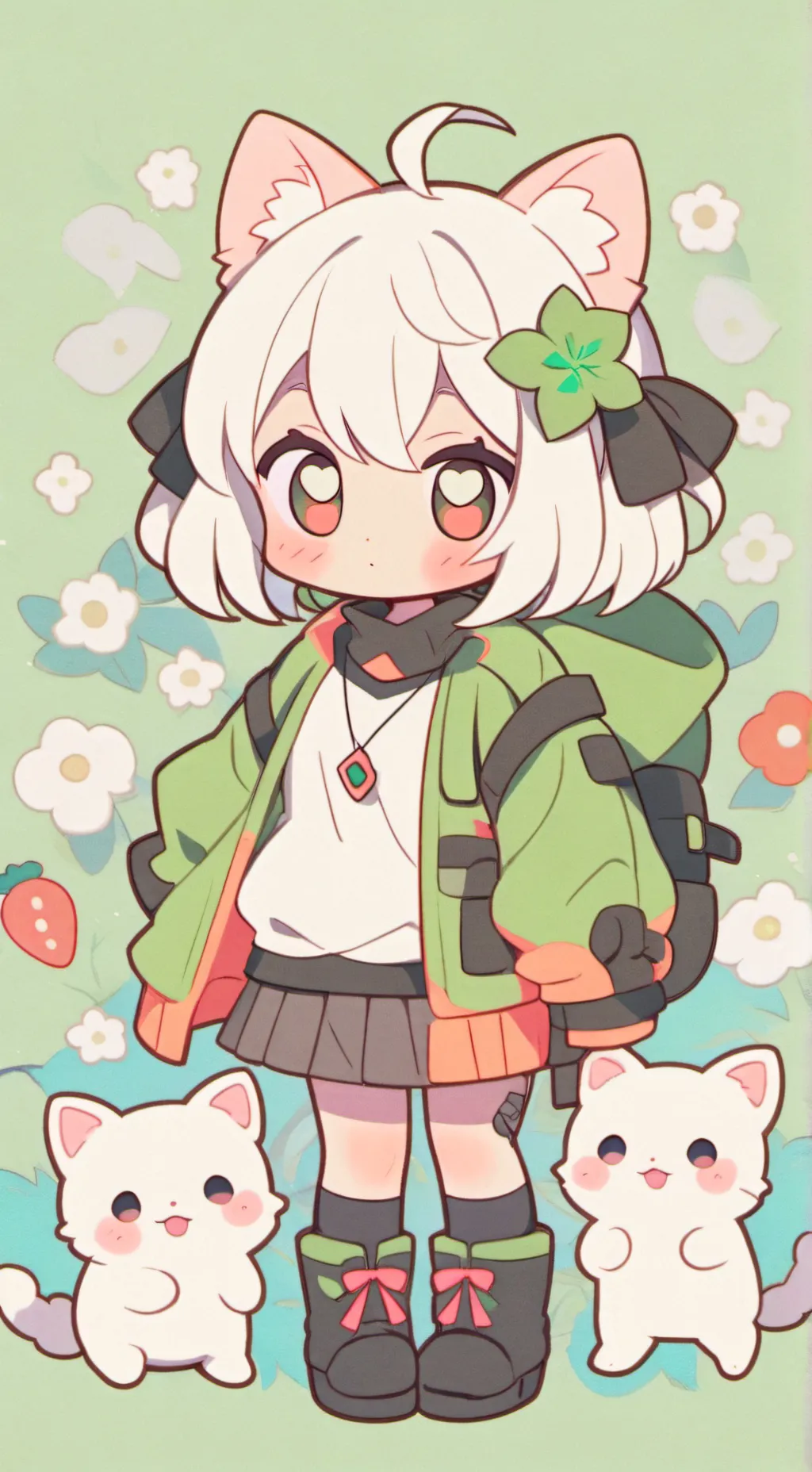 ai character: Мурсиска background