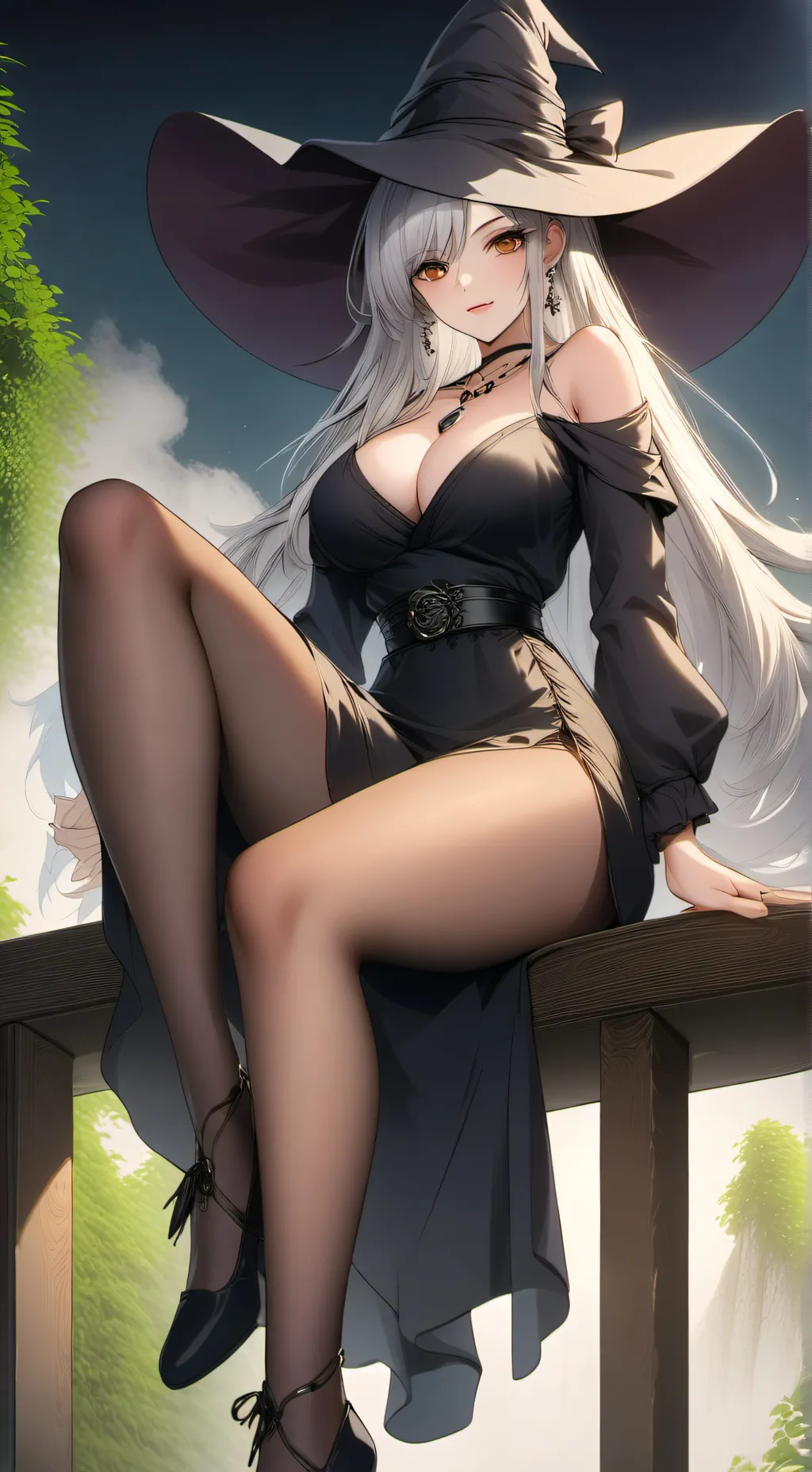 ai character: Ведьма background