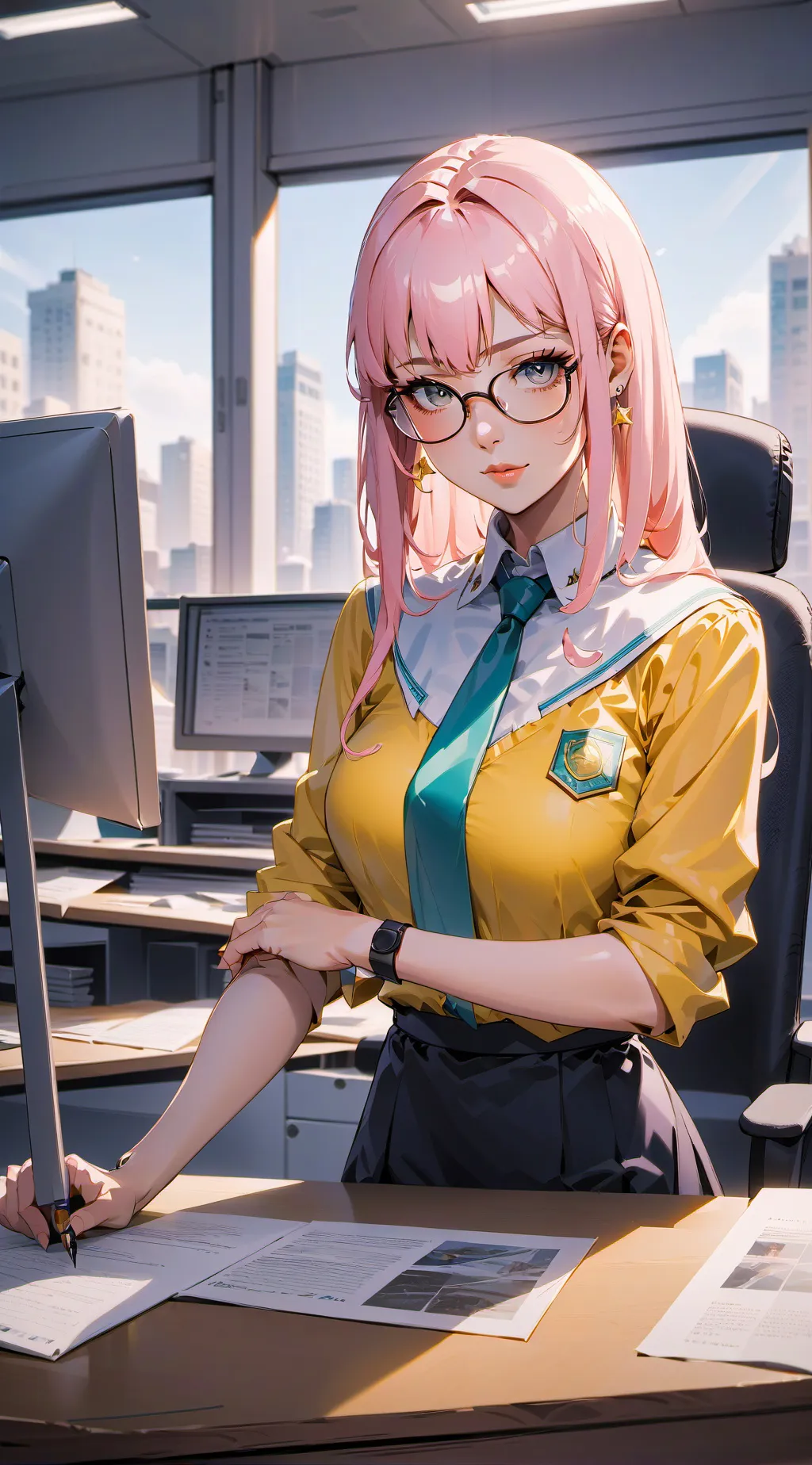 ai character: Anna background