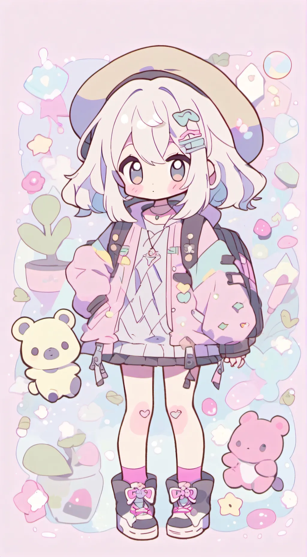 ai character: Bella/bel background