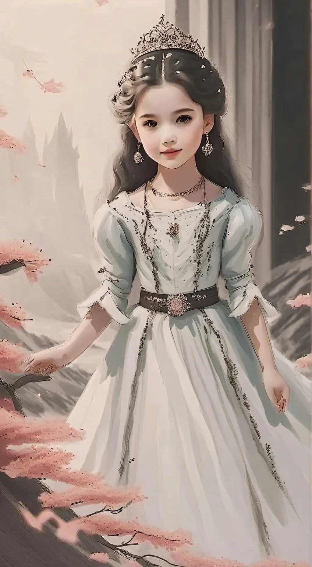 ai character: Sophie Wagude  background