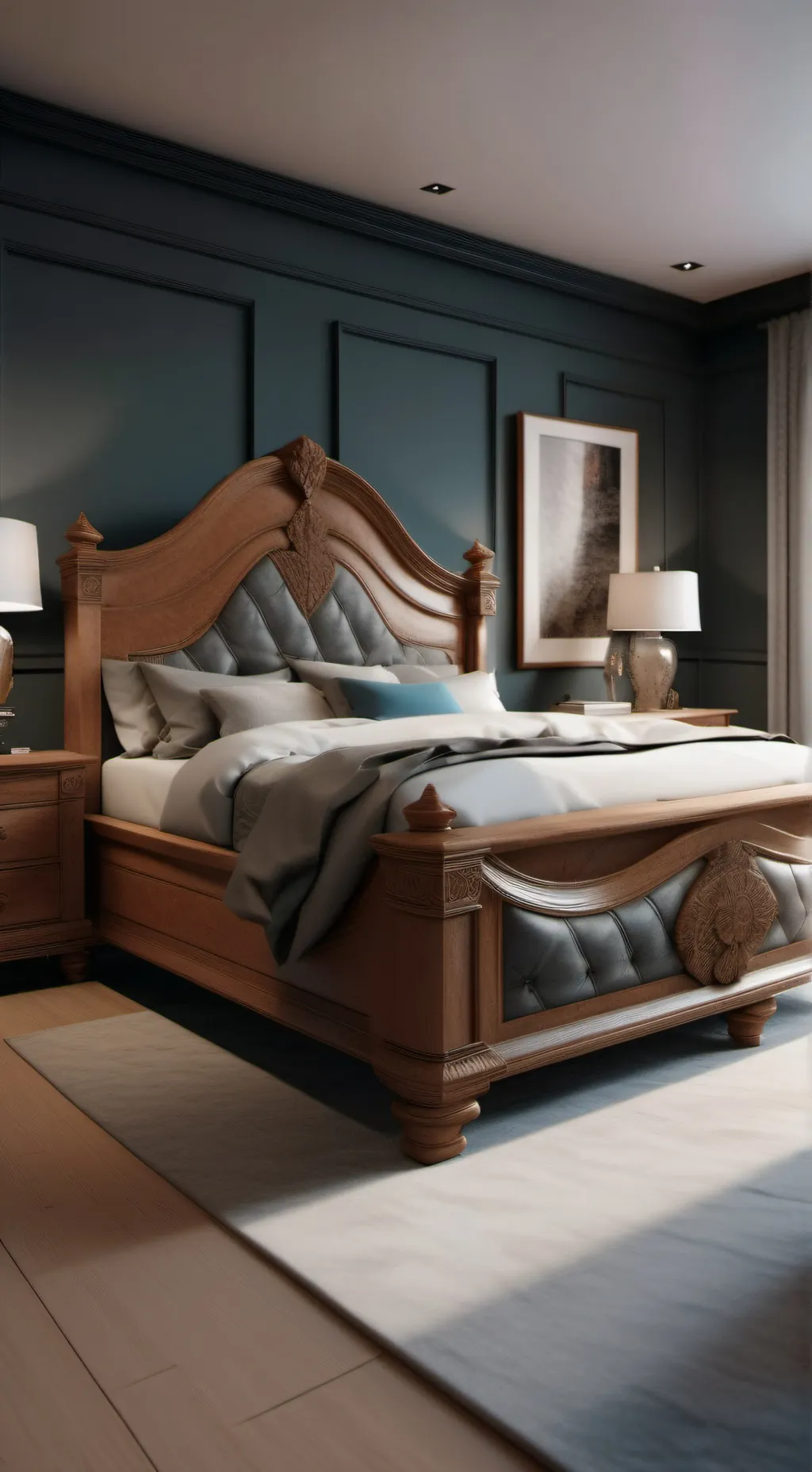 ai character: Sleep over background