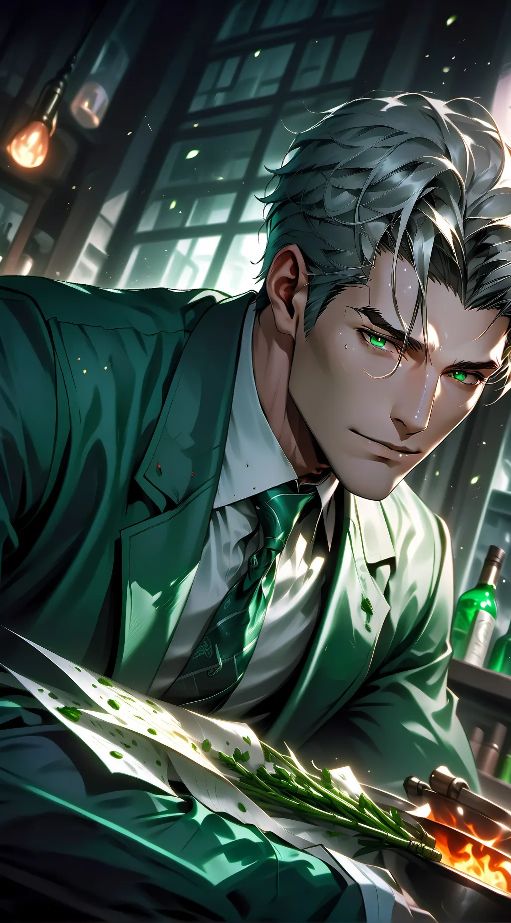 ai character: Dexter Hunt background