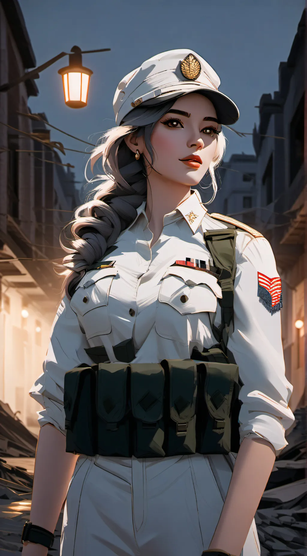 ai character: Alison  background