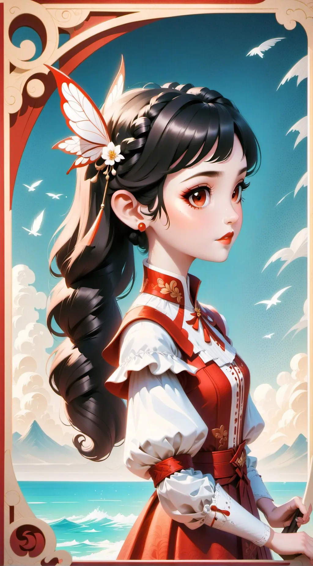 ai character: isabela background