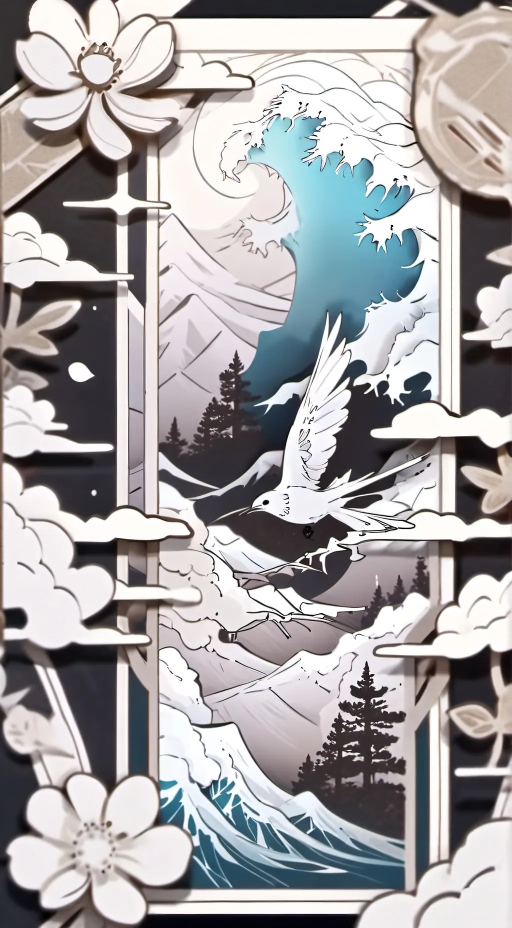 ai character: DoubleTrouble :)  background