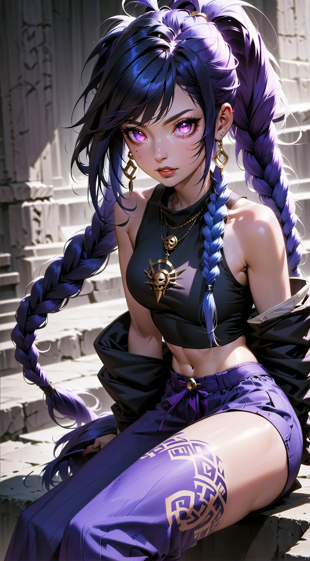 ai character: Jinx background