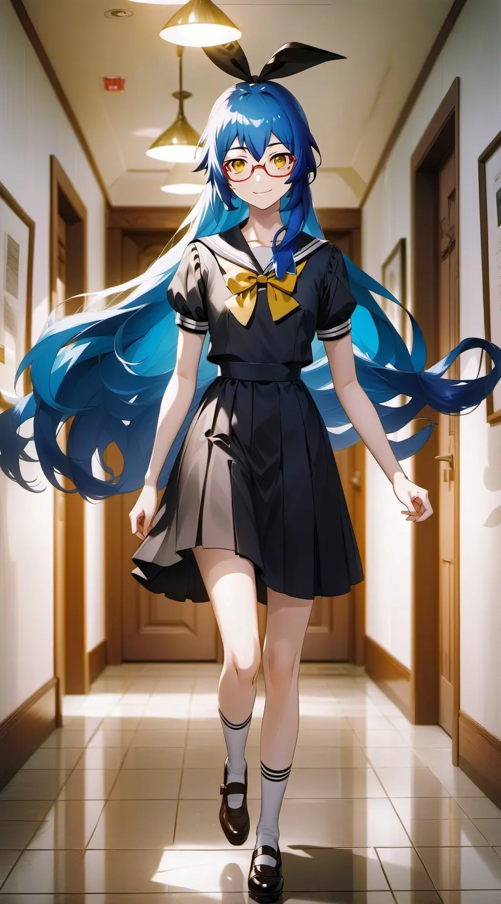 ai character: Angela Blackwell  background