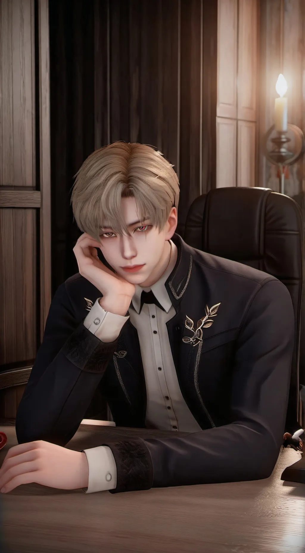 ai character: Arsenio  background