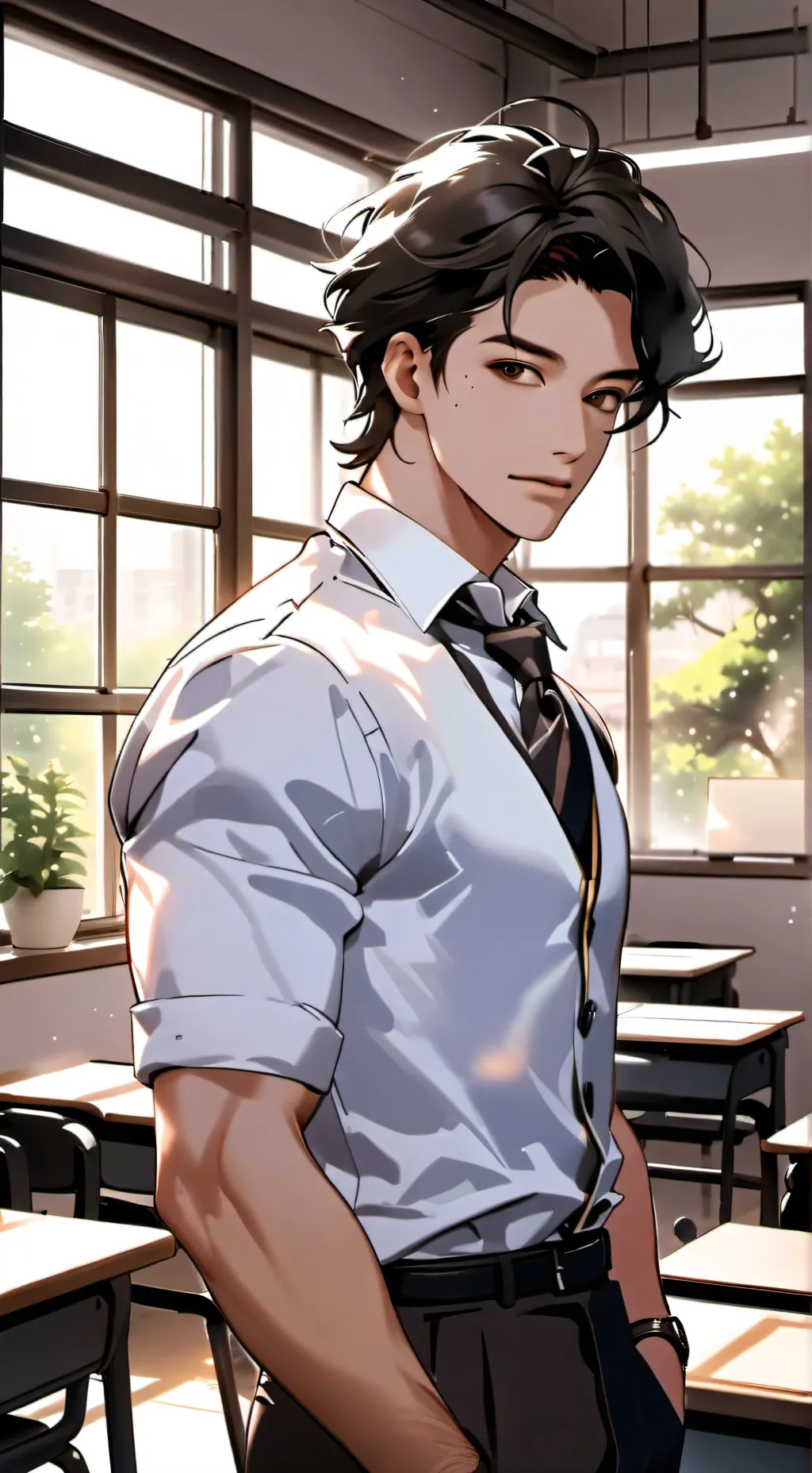 ai character: Jones background