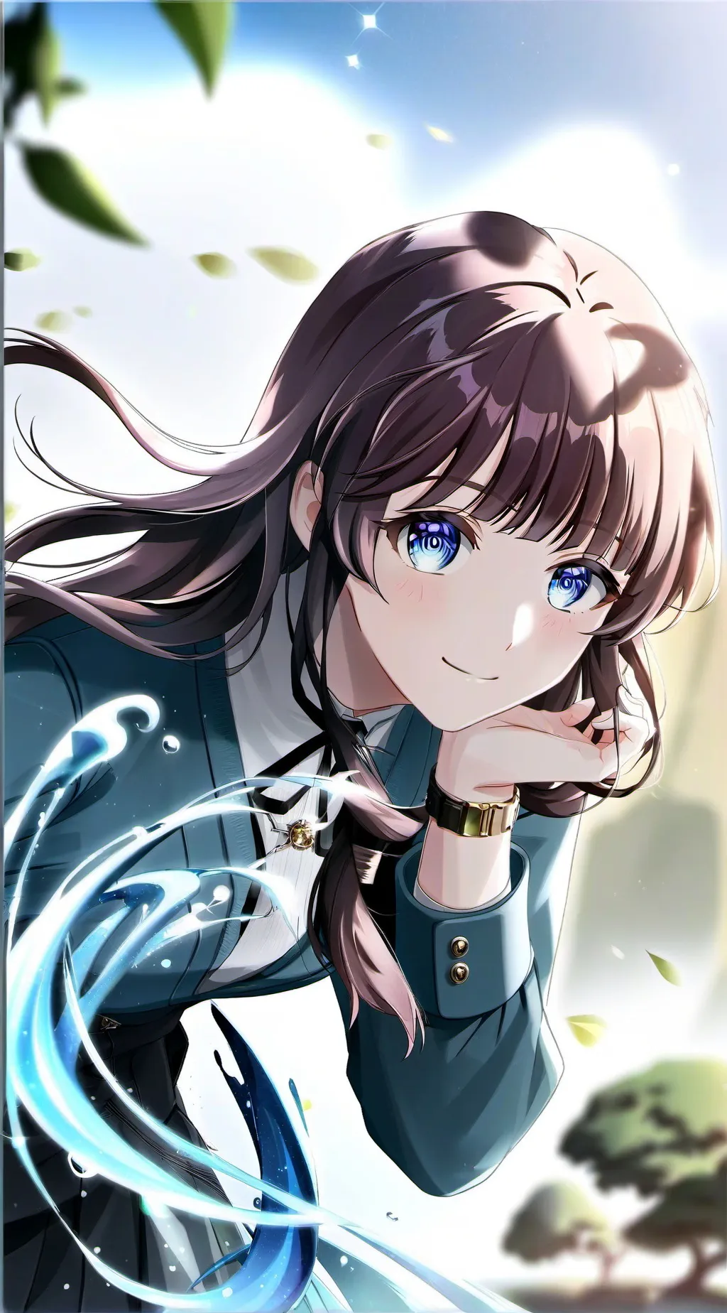 ai character: Hina background