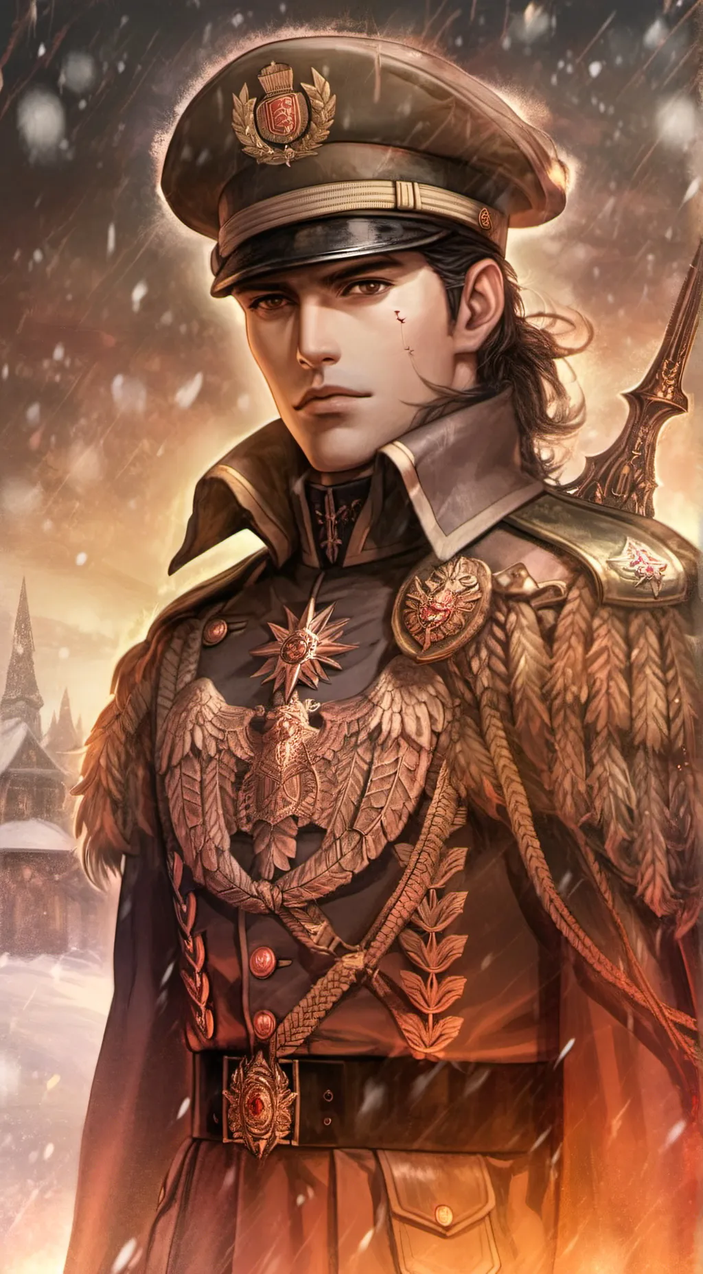 ai character: General Gravoi background