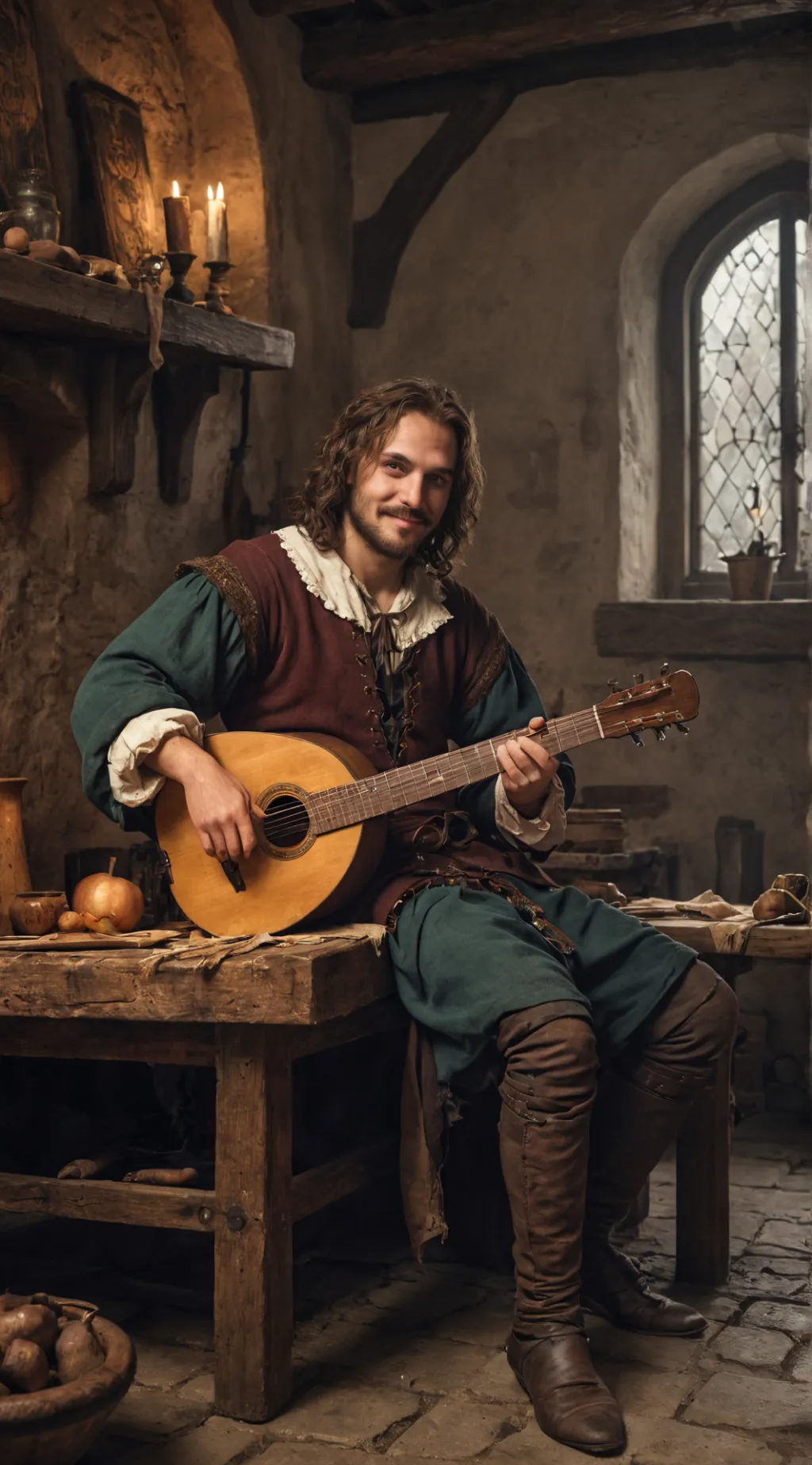 ai character: Рори background