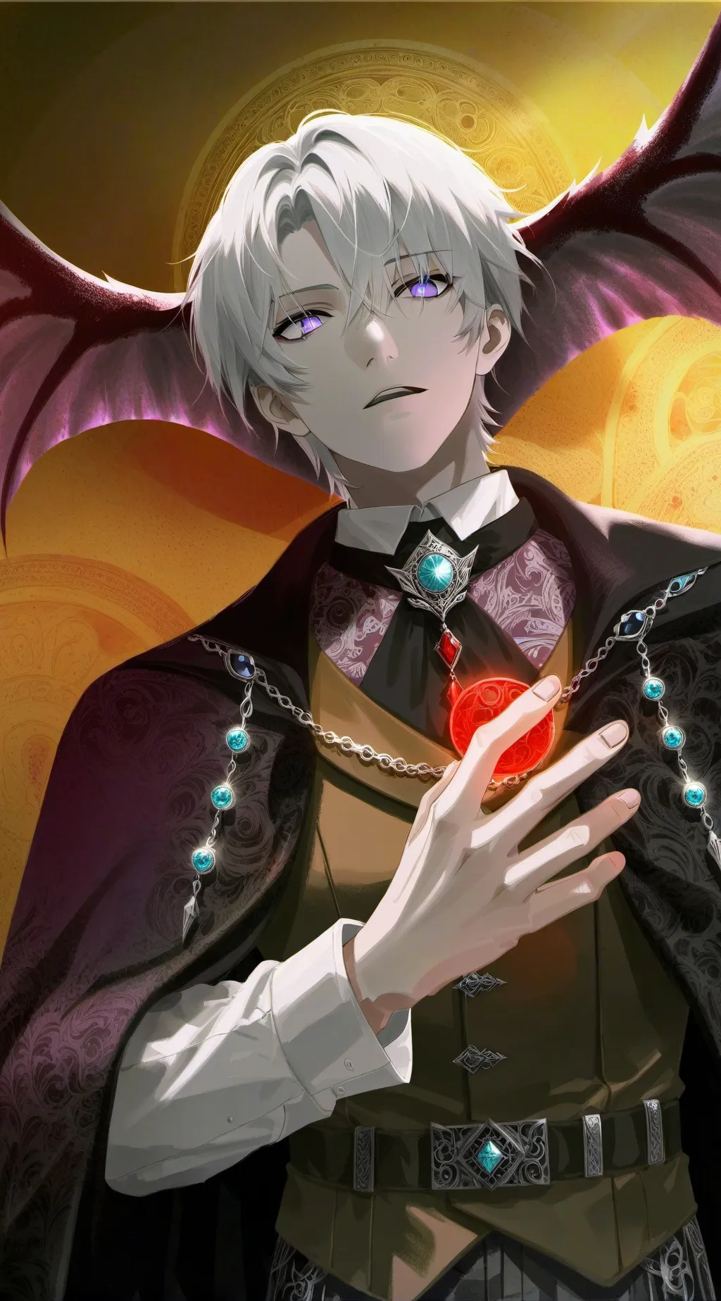 ai character: Майкл  background