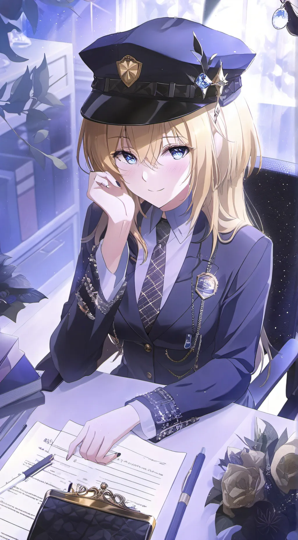 ai character: Midnight  background