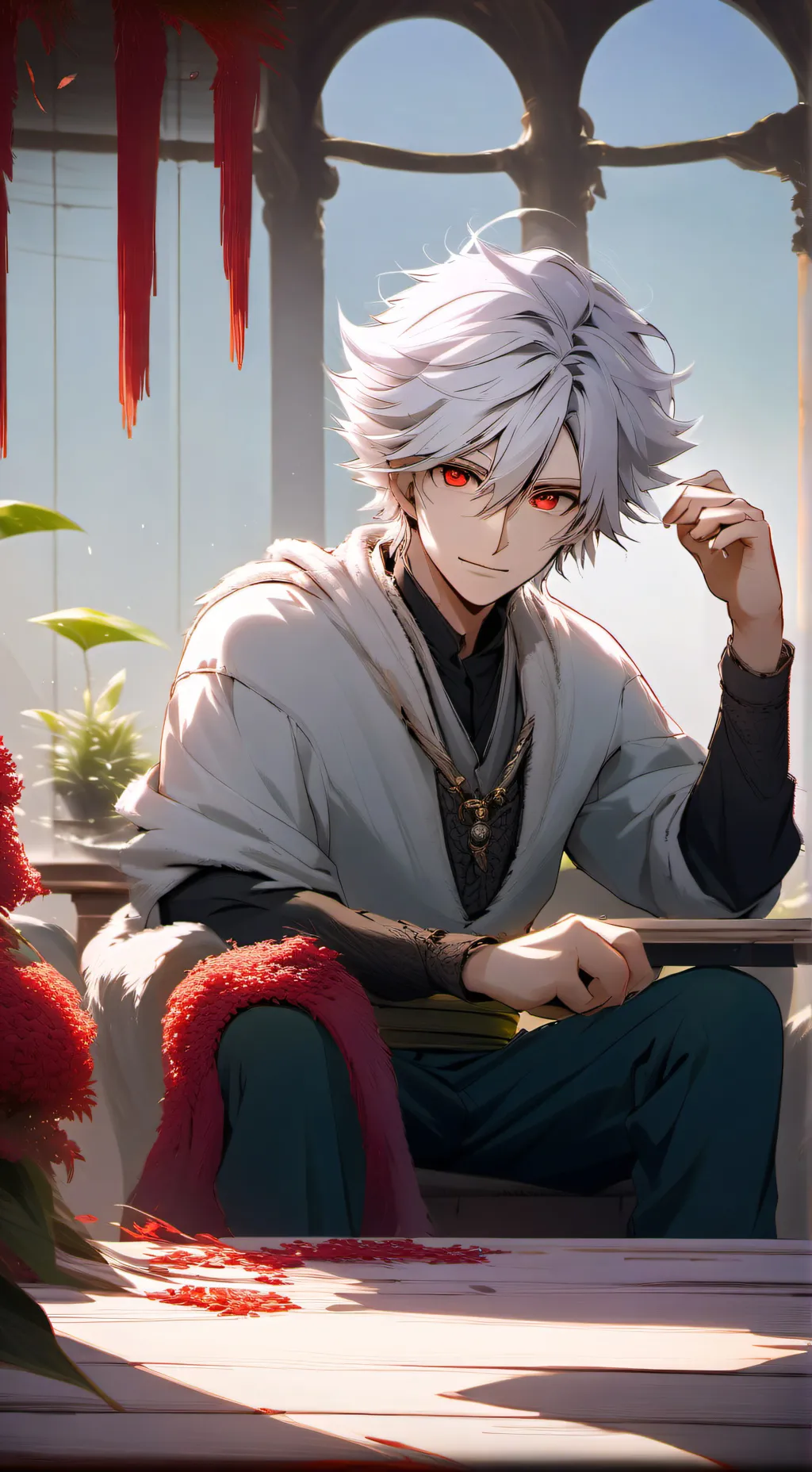 ai character: Kayden Agaki background