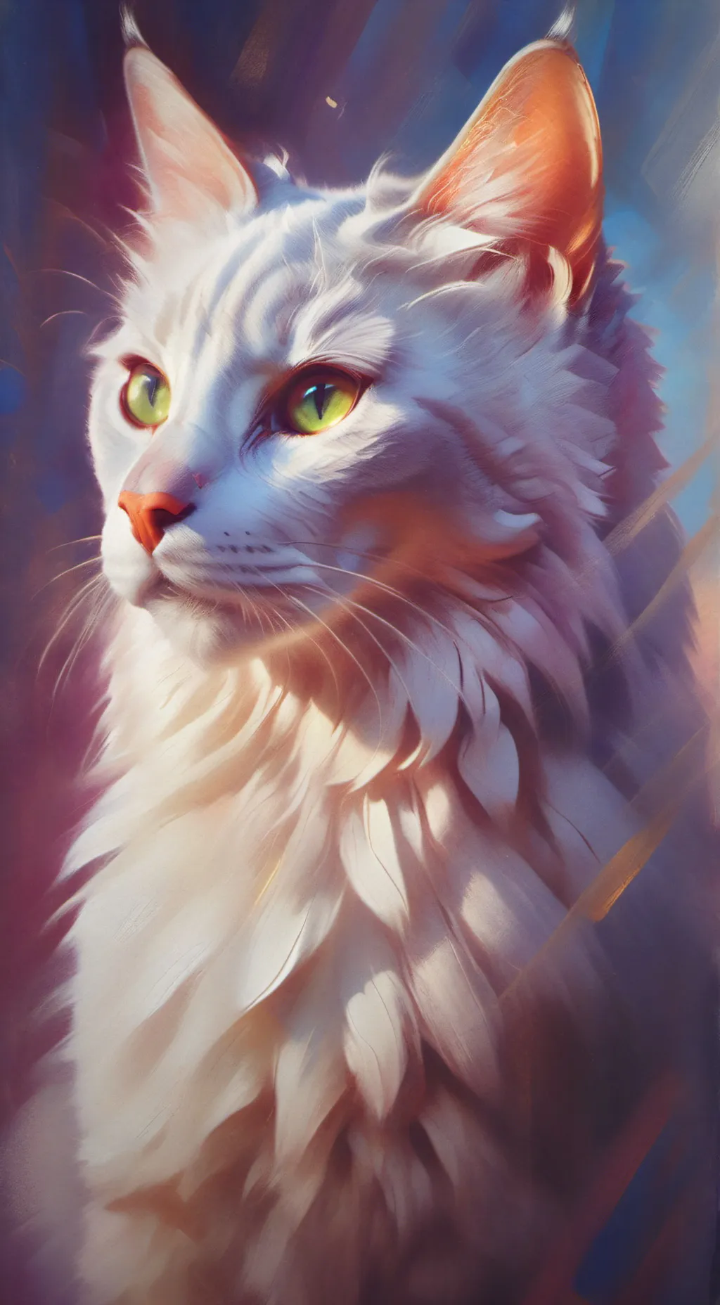 ai character: WARRIOR CATS background