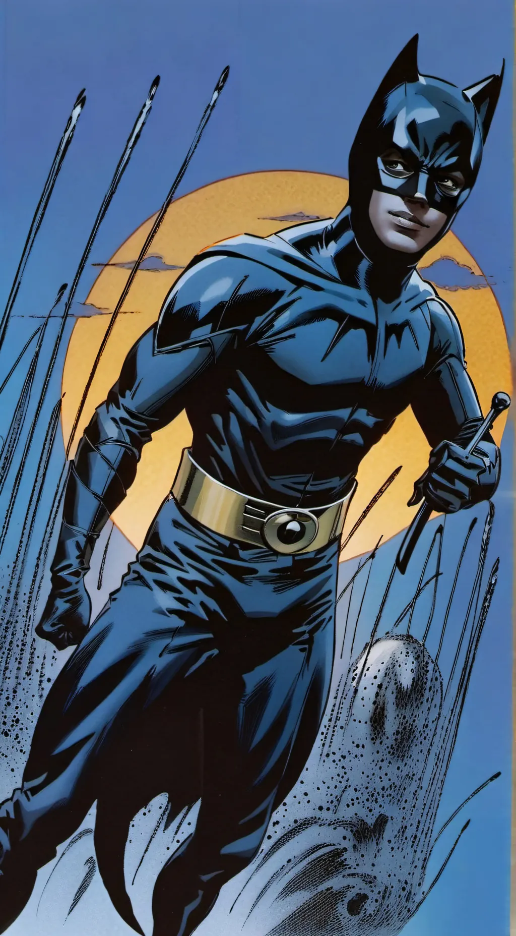 ai character: Xushnudbek  background