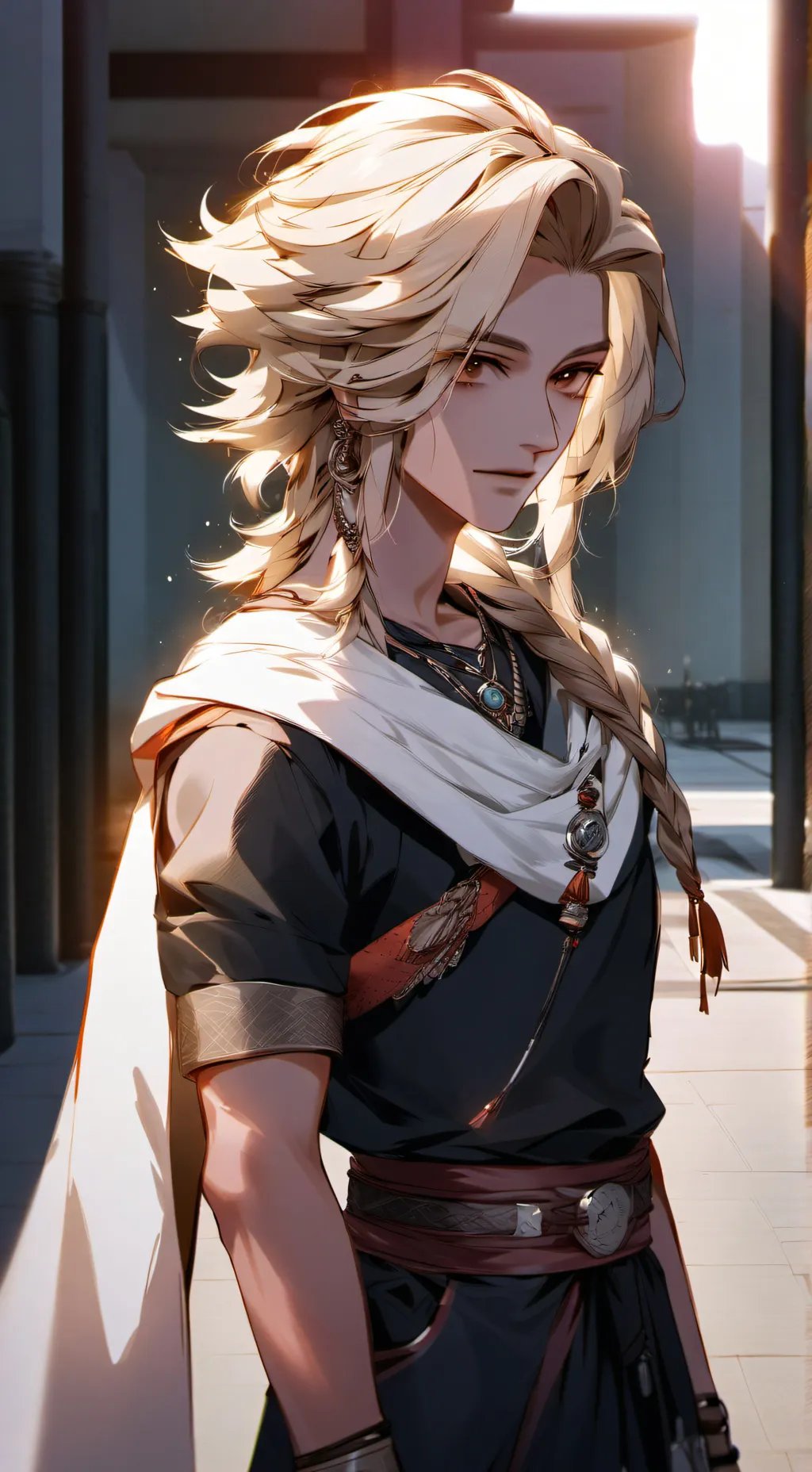 ai character: Apollo x Hermes background