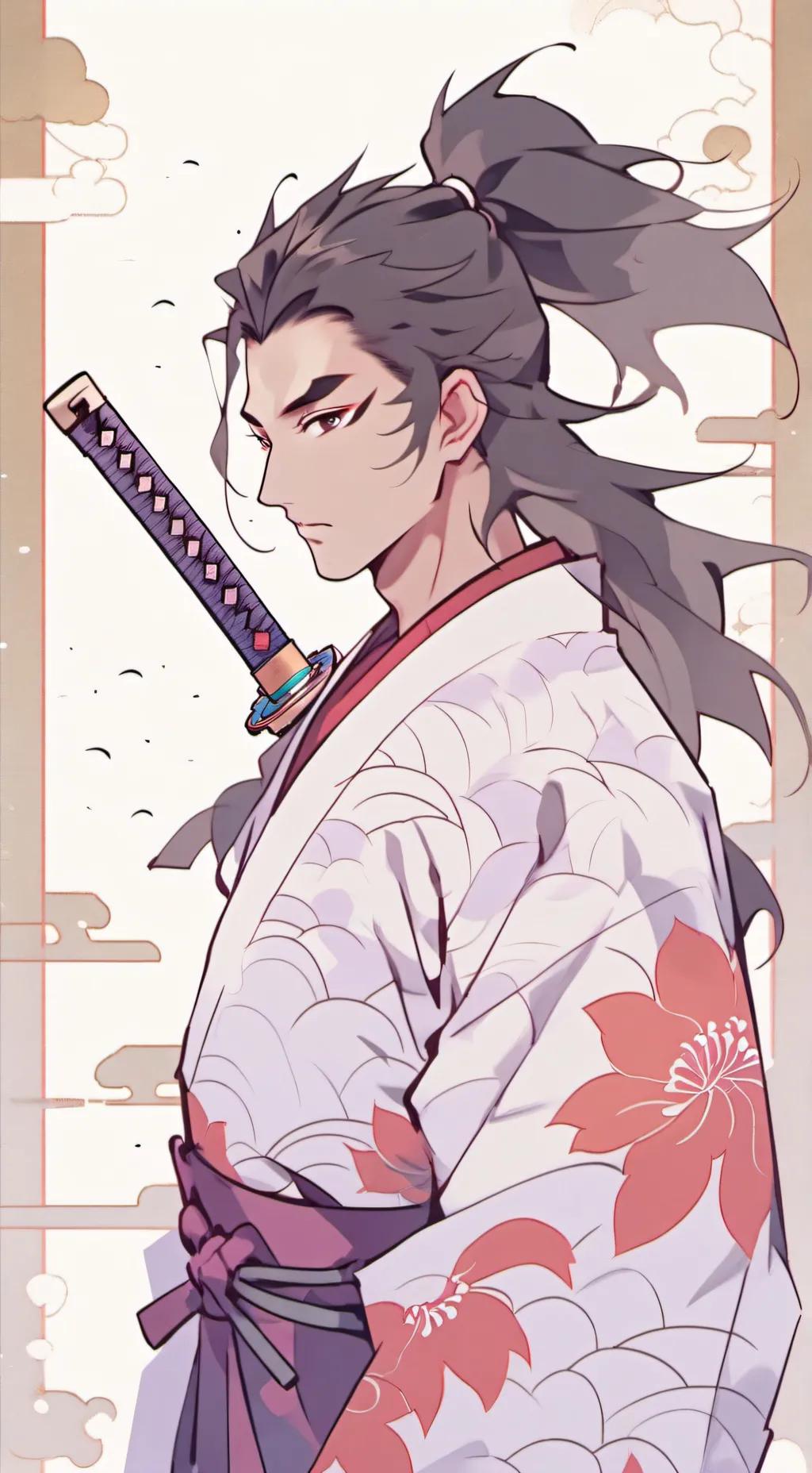 ai character: Hiroto Mori background