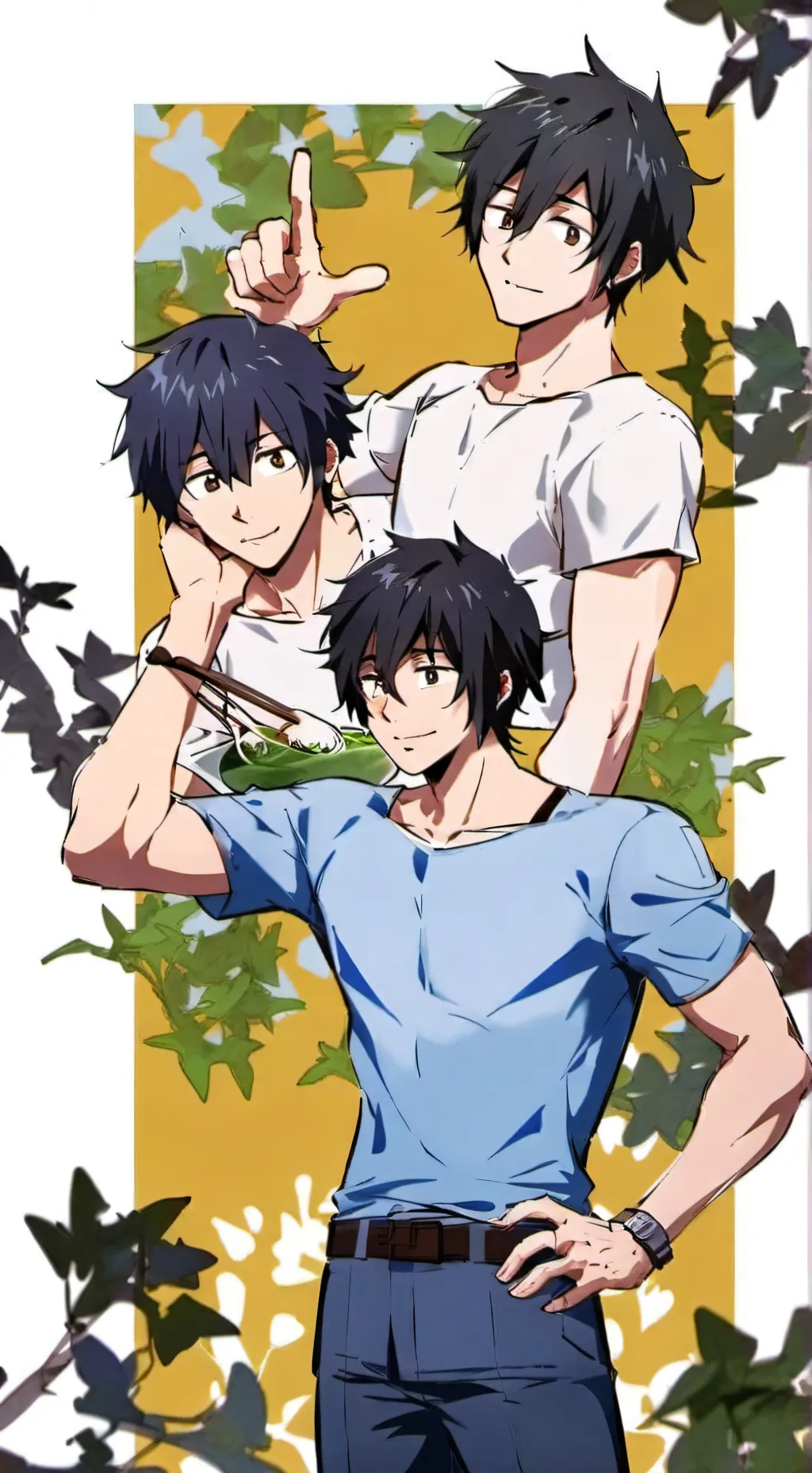 ai character: 🟡MiriTama🔵 background