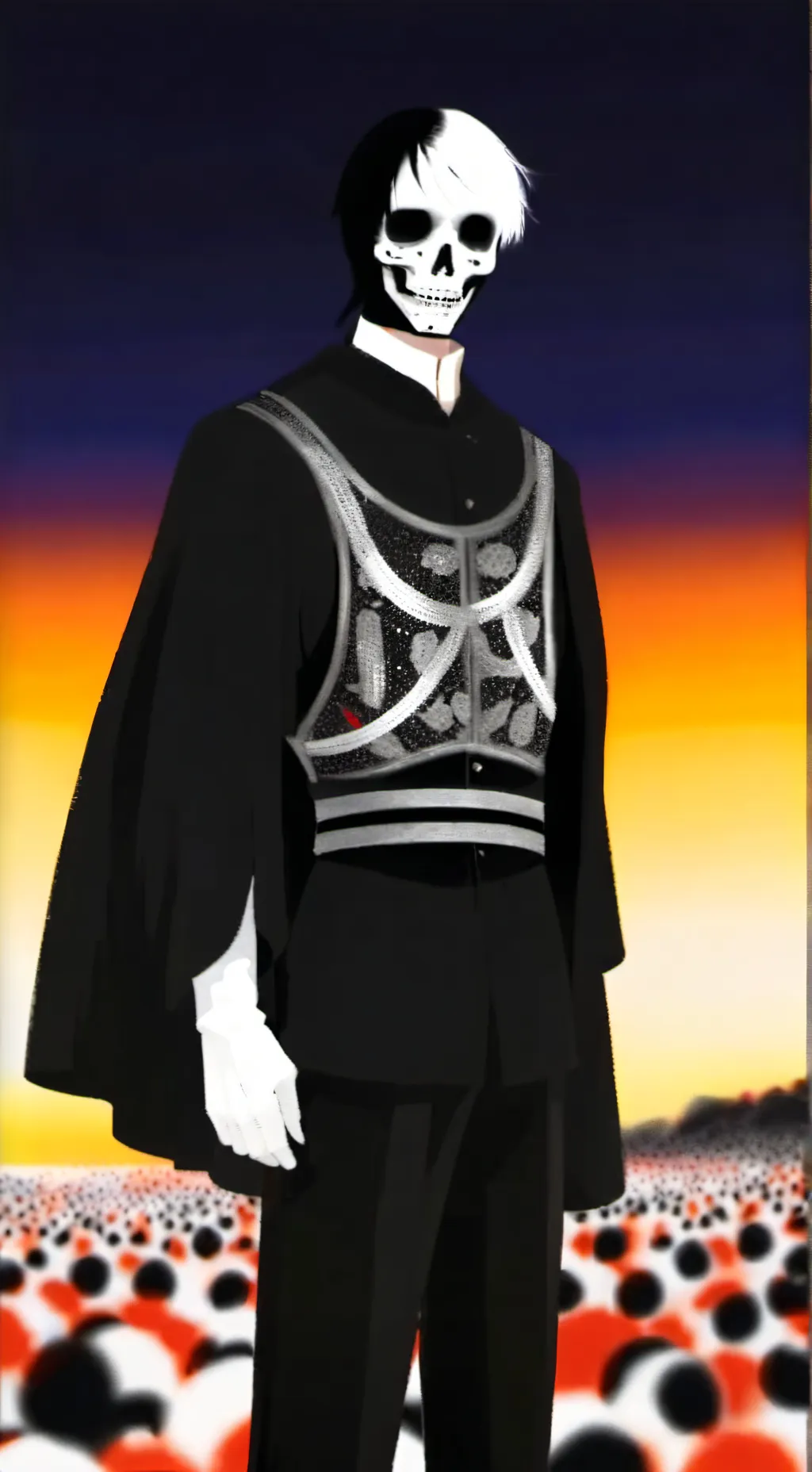 ai character: Dead man. Song. background