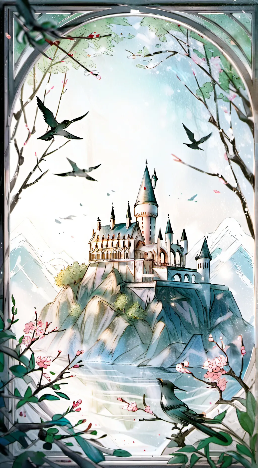 ai character: Hogwarts background