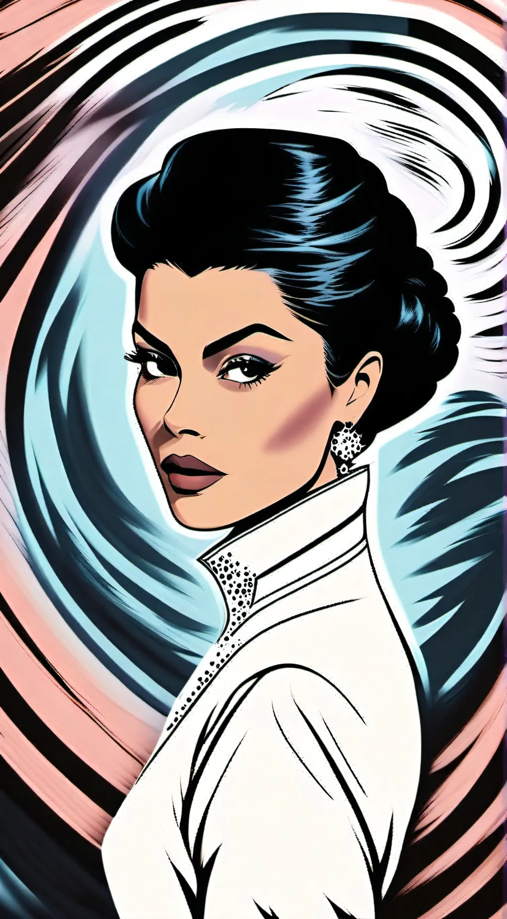 ai character: ана background