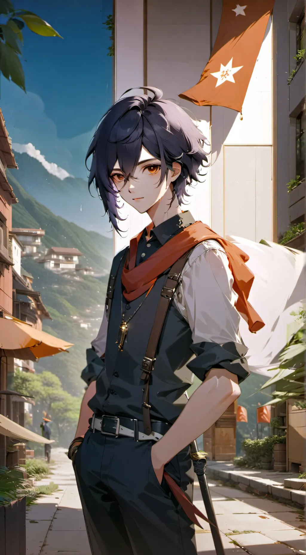 ai character: Tomas background