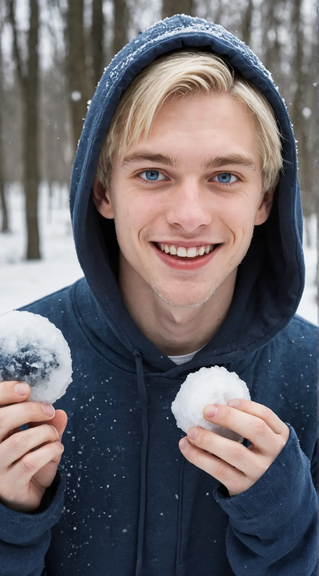 ai character: Jack frost  background