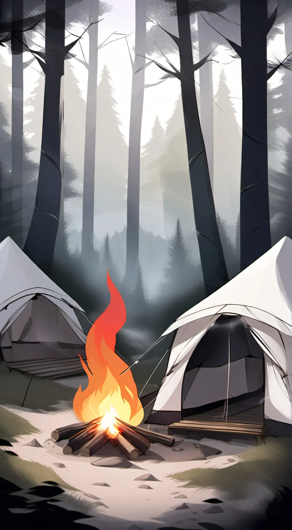 ai character: Piggyrush chaos background