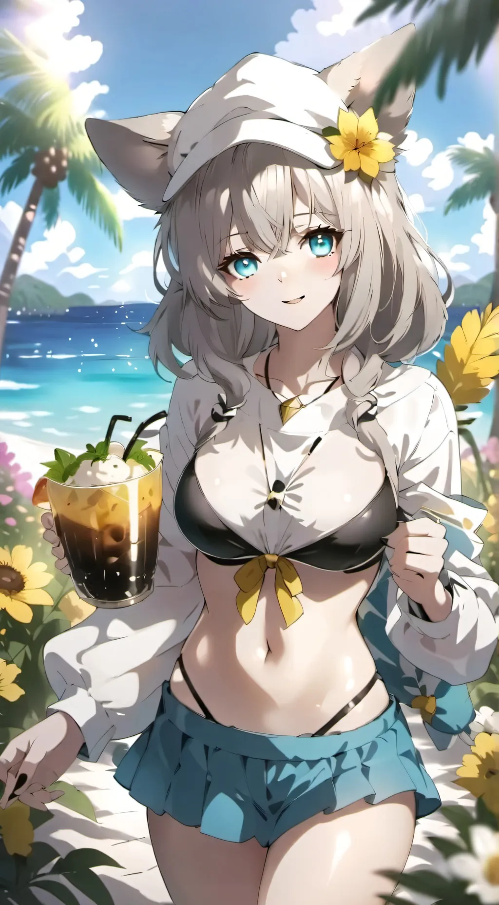 ai character: sofy background