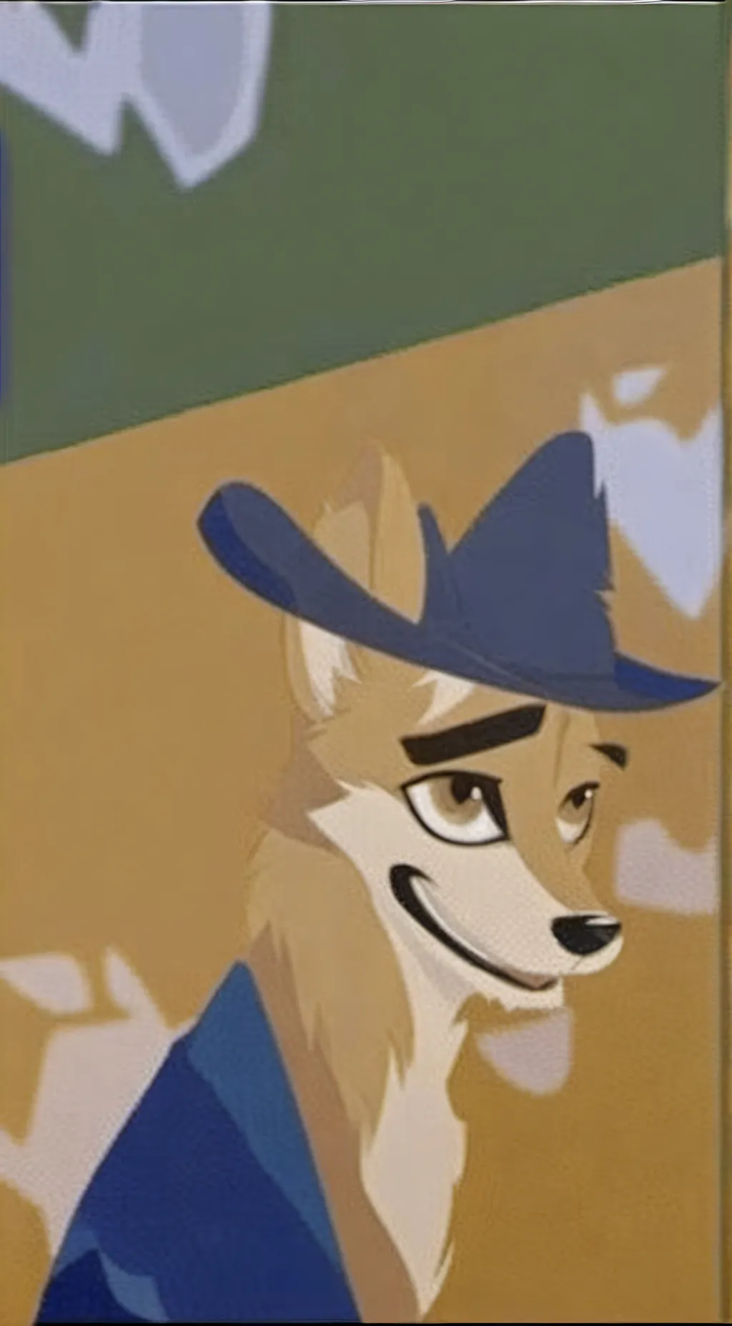 ai character: Angel the dog background