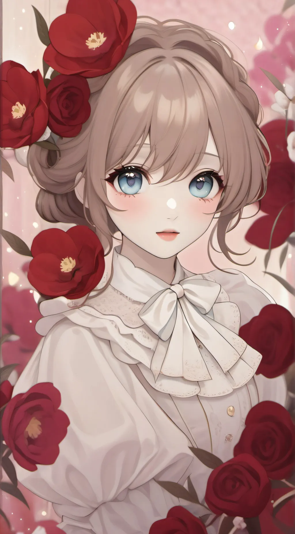 ai character: Maëlys  background