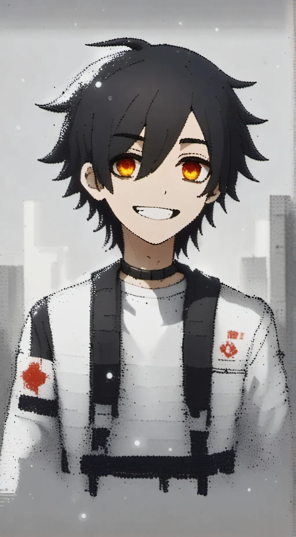 ai character: Konig  background