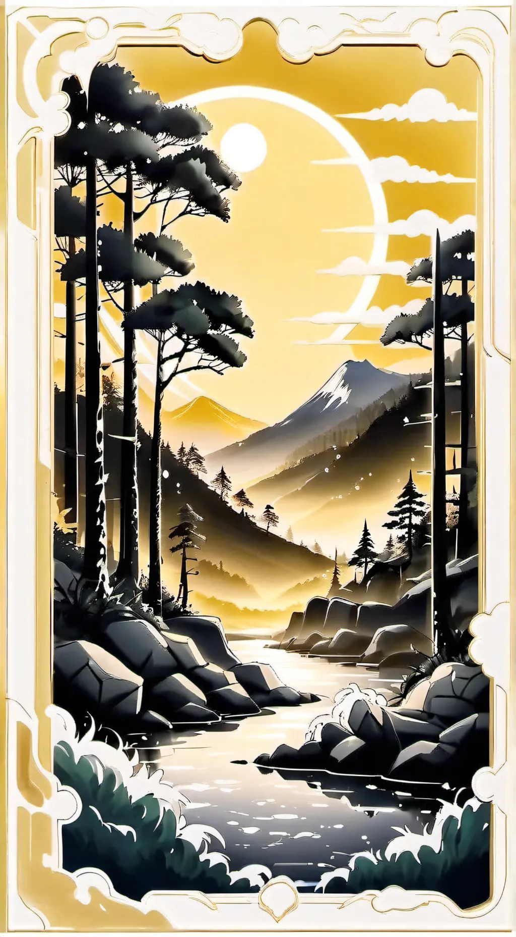 ai character: luna background