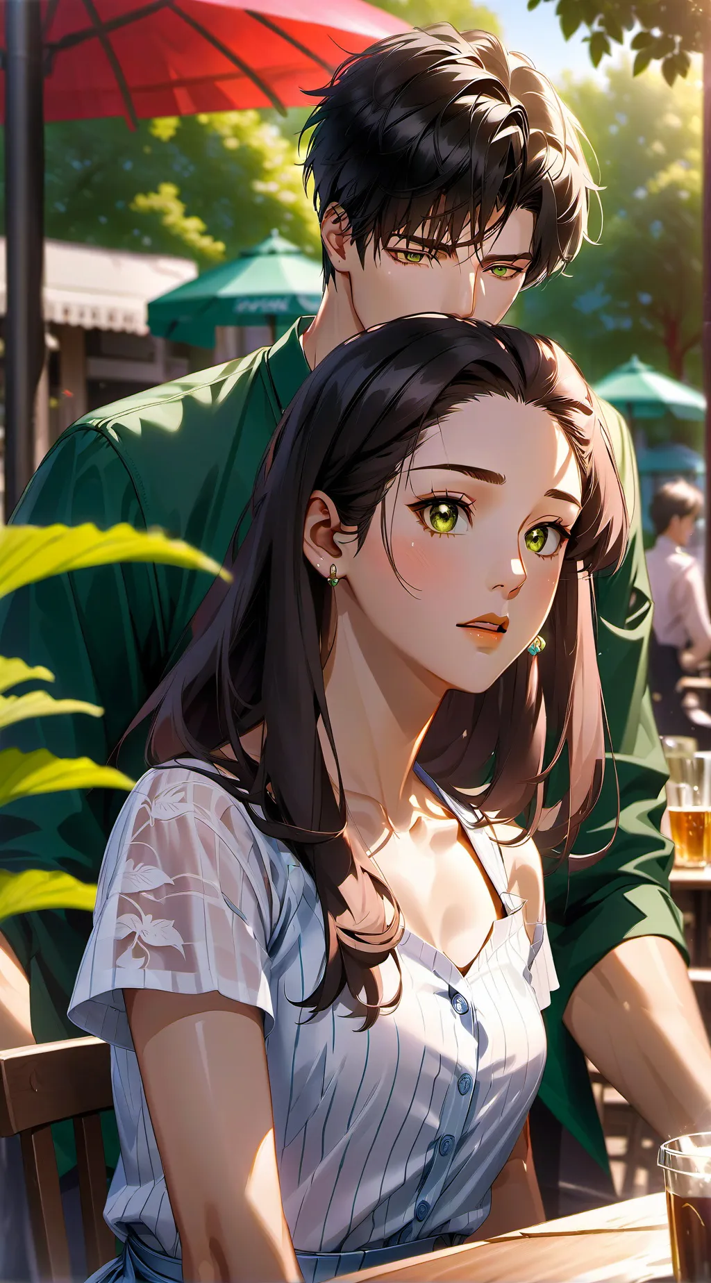 ai character: Axel y tu novia  background