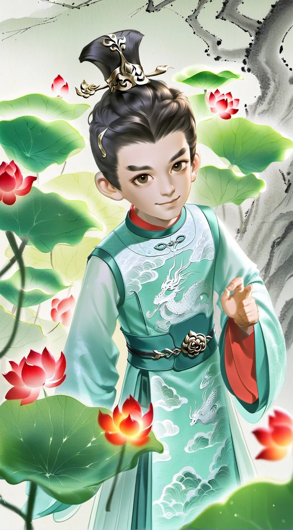 ai character: Harry background