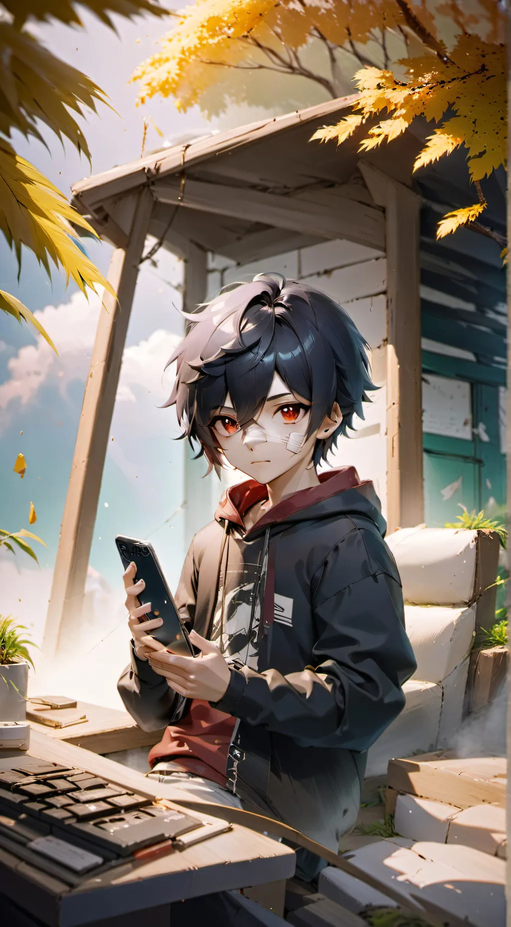 ai character: Jason  background