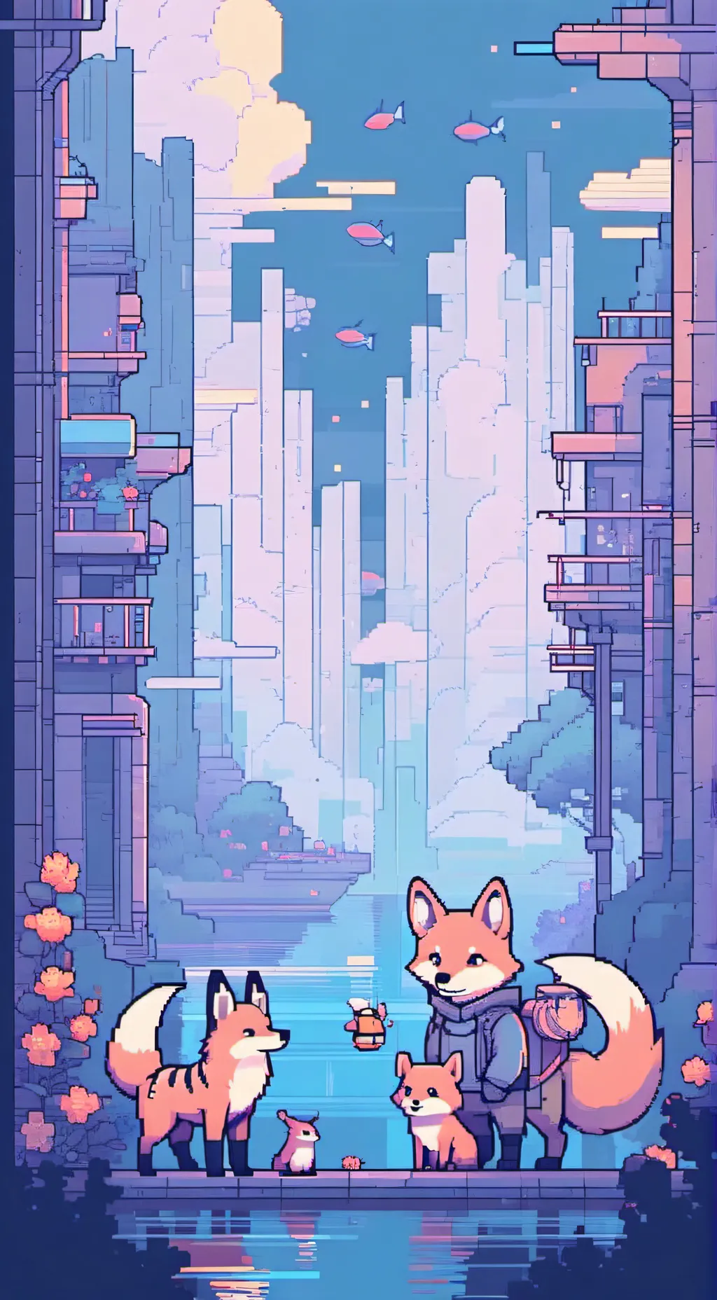 ai character: школа рас background