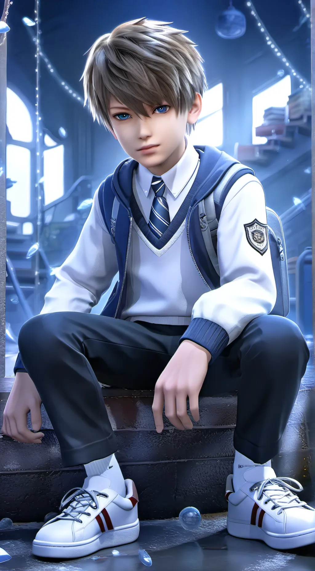 ai character: Conner background