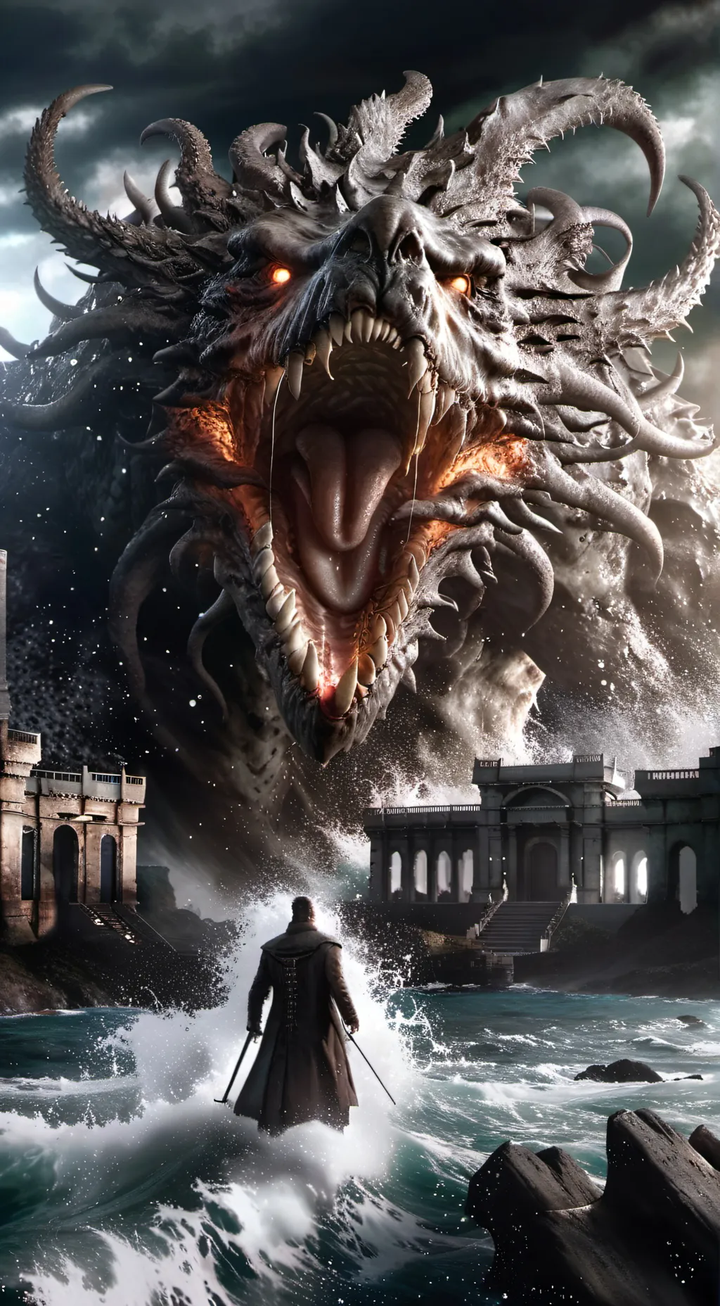 ai character: scp 682 background