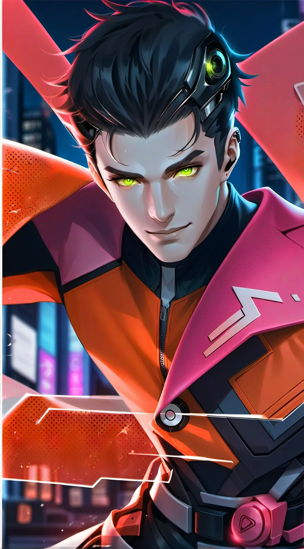 ai character: Aiden Cross background